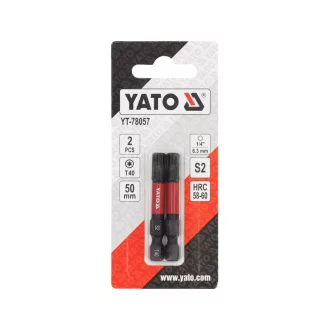 YATO Vârf de impact T40 x 50 mm (2 buc)