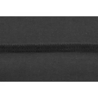 YATO Tricou elastic cu guler rotund, mărimea XXL, negru