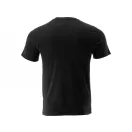 YATO Tricou elastic cu guler rotund, mărimea XXL, negru