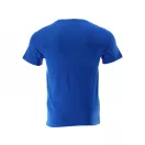 YATO Tricou polo elastic cu guler rotund, marimea M, albastru