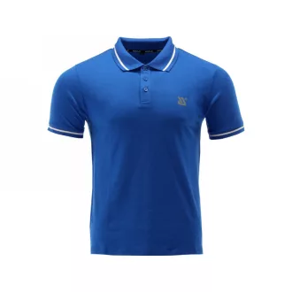 YATO Tricou cu guler, mărimea S, albastru