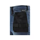 Pantaloni lungi blugi de protectie YATO de lucru marimea S 17 buzunare albastru inchis