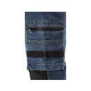 Pantaloni lungi blugi de protectie YATO de lucru marimea S 17 buzunare albastru inchis