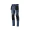 Blugi de protectie YATO Work pantaloni lungi marimea L 17 buzunare albastru inchis