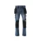 YATO Blugi de protectie la locul de munca pantaloni lungi marimea XL 17 buzunare albastru inchis