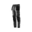 YATO Blugi de protectie la locul de munca pantaloni lungi marimea M 17 buzunare gri