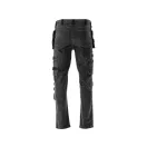 YATO Blugi de protectie la locul de munca pantaloni lungi marimea M 17 buzunare gri