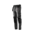 YATO Blugi de siguranță la locul de muncă pantaloni lungi mărimea L/XL 17 buzunare gri