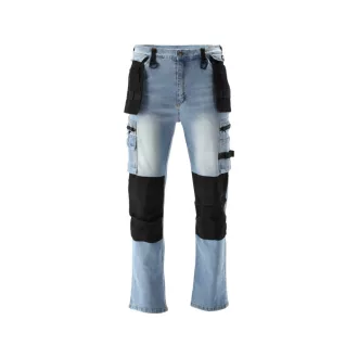   YATO Blugi de siguranță la locul de muncă Pantaloni lungi mărimea S 17 buzunare