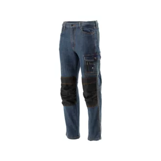 YATO Pantaloni de lucru din denim, mărime XXL