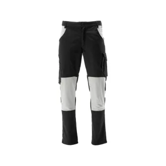 YATO Pantaloni de protecție la muncă, mărime M, negri