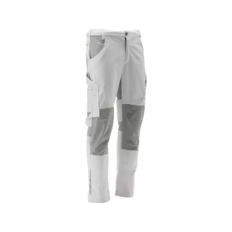YATO Pantaloni de protecție la muncă, dimensiune XXL, alb