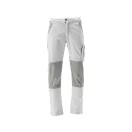 YATO Pantaloni de protecție la muncă de mărime XXXL, culoare albă