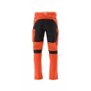 YATO Pantaloni de protecție la muncă mărime S portocaliu
