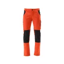 Pantaloni de protecție YATO de mărime M, culoare portocalie