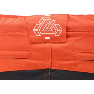  YATO Pantaloni de protecție la muncă, mărime XXXL, culoare portocalie