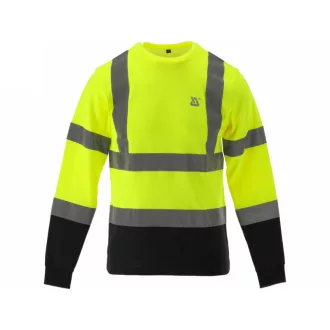 YATO Tricou reflectorizant cu mâneci lungi XXXL