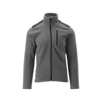   Pulover fleece de siguranță la locul de muncă YATO gri mărimea L cu 3 buzunare