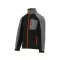 Jachetă softshell YATO de siguranță la locul de muncă negru-gri mărimea S cu 3 buzunare