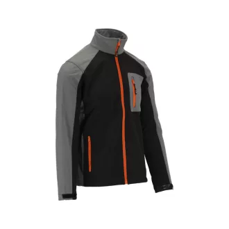   Jachetă softshell YATO de siguranță la locul de muncă negru-gri mărimea S cu 3 buzunare