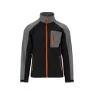 Jachetă softshell YATO de siguranță la locul de muncă negru-gri mărimea S cu 3 buzunare