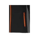 Jachetă softshell YATO de siguranță la locul de muncă negru-gri mărimea S cu 3 buzunare