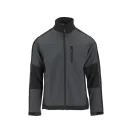 Jachetă softshell YATO de siguranță la locul de muncă gri-negru mărimea S cu 3 buzunare