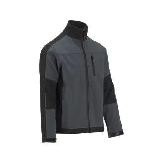   Jachetă softshell YATO de siguranță la locul de muncă gri-negru mărimea 3XL cu 3 buzunare