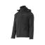 Jachetă softshell YATO de siguranță la locul de muncă cu glugă neagră XL mărimea 3 buzunare