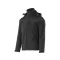 Jacheta softshell YATO de siguranta ocupationala cu gluga, neagra, marimea 2XL, 3 buzunare