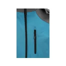 Jachetă softshell YATO de siguranță la locul de muncă cu glugă albastru-gri mărimea L