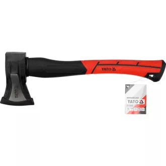 YATO Topor cu tăietor 1000 g mâner din fibră de sticlă