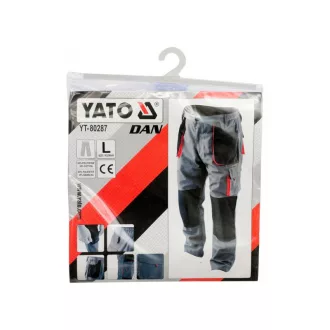   YATO Pantaloni de protectie a muncii marimea L 5 buzunare Dan