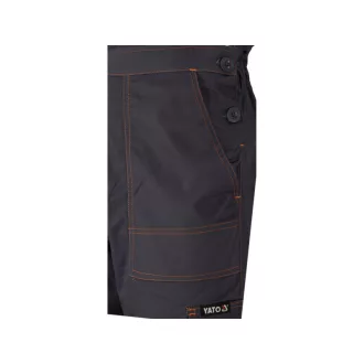   Pantaloni de gradinarit de protectie a muncii YATO marimea L cu 7 buzunare