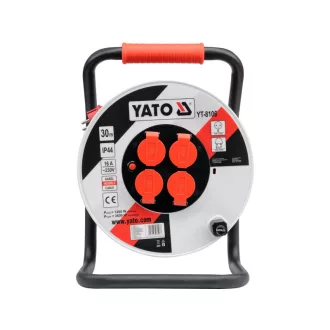 YATO Tambur cablu 30 m 3 x 2,5 mm2