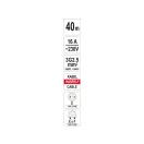 YATO Tambur cablu 40 m 3 x 2,5 mm2
