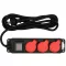 YATO Prelungitor electric 3 m 3 x 1,5 mm cu 3 distribuitor