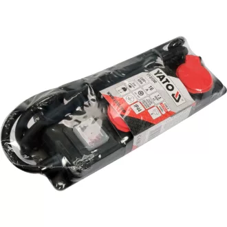 YATO Prelungitor electric 3 m 3 x 1,5 mm cu 3 distribuitor
