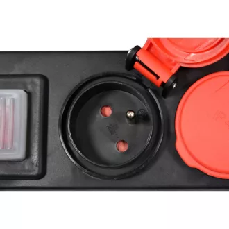 YATO Extensie electrica 5-distribuitoare 3 m 3 x 1,5 mm2