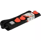 YATO Extensie electrica 5-distribuitoare 3 m 3 x 1,5 mm2