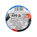 Banda izolatoare YATO 15 x 0,13 mm x 20 m neagra