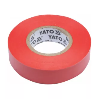 Banda izolatoare YATO 15 x 0,13 mm x 20 m rosie