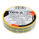 Banda izolatoare YATO 15 x 0,13 mm x 20 m neagra