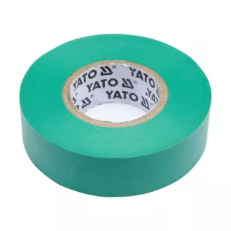 YATO Bandă izolatoare 19 x 0,13 mm x 20 m verde