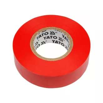 Banda izolatoare YATO 19 x 0,13 mm x 20 m rosie