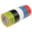 Bandă izolatoare YATO 19 x 0,13 mm x 20 m cinci culori (10 buc)