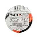 Bandă izolatoare YATO 19 x 0,13 mm x 20 m cinci culori (10 buc)