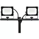 YATO Reflector LED dublu electric cu suport 3800 lm 2 x 20 W