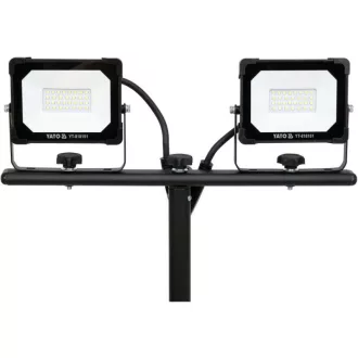 YATO Reflector LED dublu electric cu suport 3800 lm 2 x 20 W