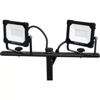 YATO Reflector LED dublu electric cu suport 3800 lm 2 x 20 W